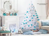 6 Feet White Christmas Tree 95485216