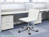 PVC Rectangle Floor Protection Mat Chair Mat with Nail Transparent 24469155