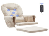 Massage Glider Rocker Replacement Cushions with Storage Pocket, 5PCS, Soft Velvet Thickened, 55672170