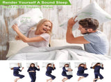 2Pcs Bamboo Memory Foam Pillow Hypoallergenic Bed Pillow For Head Neck Rest Sleeping Shredded Pillow 16095483