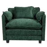 55.32*39.76" Oversized Sofa Indoor,Portable ottoman,Boucle Single Sofa Bed with Wider seat,Double W2715P269753