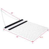 ATV Drag Harrow 4'x5', Chain Harrow for Landscape Leveling or Sod Prepping, Durable UTV Tractor W465101029