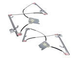 Front Left Right Window Regulator for Mercedes-Benz G500 G55 G63 AMG SUV 2002-2017 Silver 2Pcs 84000174