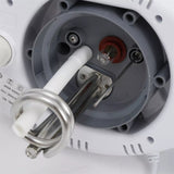 2 in 1 Professional Facial Steamer Ionic Ozone Hot Mist Stand for Salon Skin Cleaning 08087362