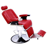 ZNTS All Purpose Recline Hydraulic Barber Chair Heavy Duty Salon Spa Beauty Equipment Red 87138551