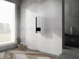 12" Bathroom Side Cabinet,Soft Close Doors,Float Mounting Design, W999P248645