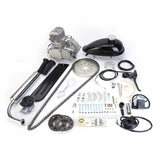 ZNTS 80cc 2-Stroke High Power Engine Bike Motor Kit Silver White 04530415