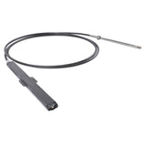 Back Mount Rack & Pinion Single Cable SSC134 Series 18 Foot Fit for SeaStar Helm and Bezel Kits 59671312