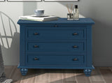 3-Drawer Storage Wood Cabinet, End Table with Pull out Tray 66934362