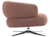 Cuddle-style leisure swivel sofa chair, suitable for balconies, studies and living rooms, Red W3248P354265
