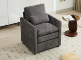 31.9" Cozy Upholstered Oversized Comfy Cloud Sofa Double Cushion Single Sofa Plush Cushion N719P251495E