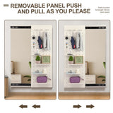 Wall Full Length Mirror, Full Body Mirror with Shelf, Full Body Mirror with Hook Wall W2987P289196