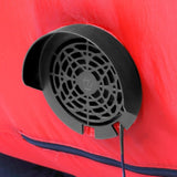 12ft 24W 12pcs LED Lights Santa Claus Driving With Gifts Garden Santa Claus Decoration 50584439