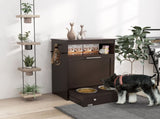 Pet Feeder Station Storage Cabinet 13927216