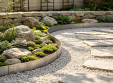 5-Pack Steel Landscape Edging , Bendable Garden Border & Heavy Duty Lawn Edging for Flower 69420953