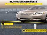 VEVOR Cable Protector Ramp, 4 Packs 2 Channels Speed Bump Hump, Rubber Modular Speed Bump Rated T3342P360020