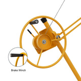16ft Lift Drywall Panel Hoist Jack for Ceiling - Yellow W1550104607