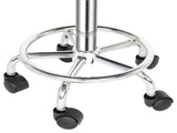 Saddle Stool Ha Ha Feet Rotation Bar Stool White 60290165
