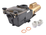 W3SP2615X20 Pool Pump Motor 2 HP Single Speed 230V Replacement for Hayward SP2615X20, Spa and 64409837