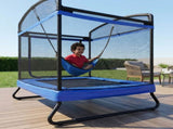 4*6ft Outdoor Square Trampolines for Kids Adults Long Rectangular Tumbling Trampoline W2071P320537