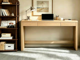 47 Inch Computer Desk and Writing Table Farmhouse Home Office Desk with Drawer, Study Desk for W3204P489040