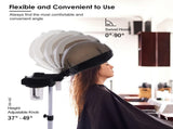 Standing Hair Steamer for Nature Black Hair, Hooded Heating Steam Cap for Deep Conditioning 53661727
