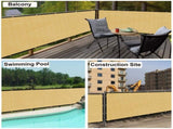 4'X50' sand HDPE Fence 18577794