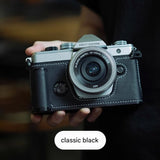 Genuine Leather Handmade Camera Handle Case Bag Cover for the om-3 camera 15053644