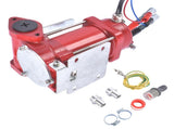 High Flow 10 GPM 12V DC Fuel Transfer Pump Red for Trucks Tractors Transfer of Gasoline Diesel 10804188