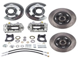 Power Complete Front Disc Brake Conversion Kit V-8 4 Piston Replacement for 1964 1965 1966 1967 Ford 34090938