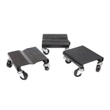 ZNTS 3pcs Snow Mobile Dolly Black 06484761