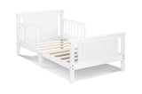 Connelly Reversible Panel Toddler Bed White/Rockport Gray B02257228