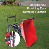 wheelbarrow electric Professional specs - this wheelbarrow uses an electric 24v 500w Brushless motor N727P171068R