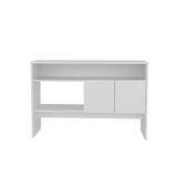 Bellagio 48.7" Wide 2-Tier Narrow Bellagio Console Table with Double-Door Cabinet B200P235871