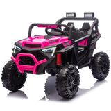 24V 400W Kids Ride On Electric UTV W/Parents Remote Control,Four-Wheel Suspension,LED W1578P284294