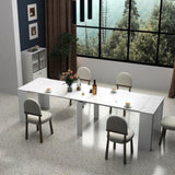 Multifunctional extendable console table W331P250559