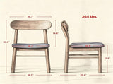 4 pcs Dining chair 09255865