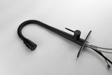 Kitchen Faucet with Pull Down Sprayer , High Arc Single Handle Kitchen Sink Faucet with Deck Plate, W92851732