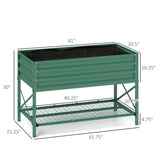 Garden Bed Galvanized Planter 33351212