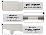 Keely White High Gloss TV Stand B2726P442558