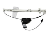 Replacement Window Regulator with Front Left Driver Side for Jeep Grand Cherokee 00-04 Silver 37048539