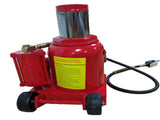 50 Ton Air / Manual Pneumatic Hydraulic Bottle Jack Automotive Repair Tool 79736136
