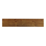 Oak Console Table with Bottom Shelf B062P209085