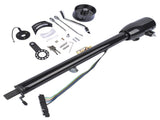 32" Black Stainless Automatic Tilt Steering Column Shift with Key, Adapter 09163059