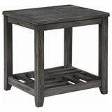 Grey Rectangular End Table B062P153632