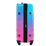 Hardshell Luggage Sets 3 Piece Gradient Color Expandable Suitcase with Spinner Wheels and TSA Lock N732P184448W