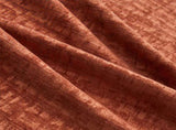 73 Armless Sofa Chenille- Orange W714P448404