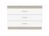 Bethage 3-Drawer Dresser White B06280072