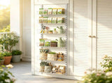 6-Tier Over the Door Pantry Organizer, Adjustable Hanging Storage Rack for Kitchen 65150463
