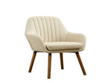 Tuchico Contemporary Fabric Accent Chair, Tan T2574P164259